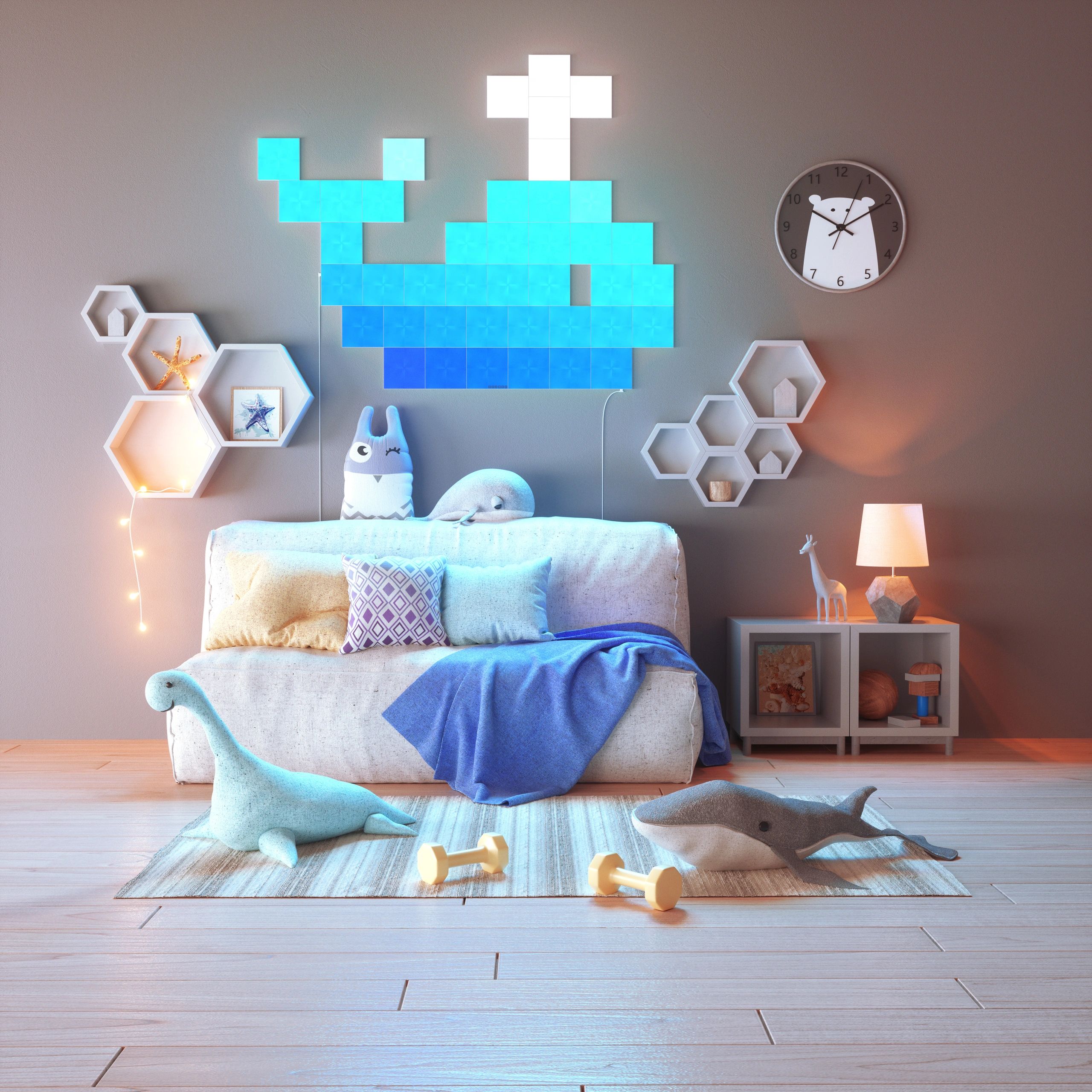 Entertaining Your Children At Home With Nanoleaf